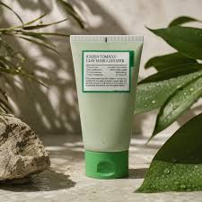 Limpiador y Mascarilla de Arcilla de Tomate Verde FULLY Este es un producto  de cuidado de la piel vegano que funciona como un limpiador facial diario y  una mascarilla de arcilla semanal