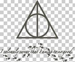 This smaller backpack is the last new piece of merchandise we found, and features the creative use of velvet straps across the front to form the sign of the deathly hallows. Deathly Hallows Png Images Deathly Hallows Clipart Free Download
