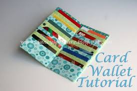 So before dropping your dime on another department store wallet, consider the following guidelines to make your own that will last the rest of your life. Nancy S Couture So Many Cards So Little Room Card Wallet Tutorial Sewing Crafts Sewing Projects