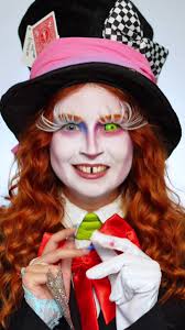 The Mad Hatter from Alice in Wonderland Make Up