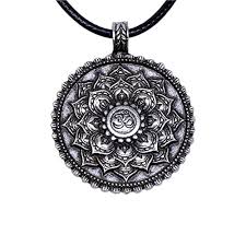Our handcrafted artisan, and yoga jewelry is inspirational and blends ancient spiritual symbols, with healing precious & semi precious gemstones to create stunning & unique inspirational jewelry. Buy Paw Paw House Yoga Inspired Om Lotus Mandala Necklace Pendant For Women Men Tibetan Buddhist Protection Jewelry Online In India B077r5slh3