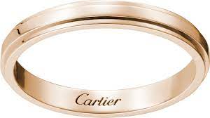 Crb4093700 Cartier D Amour Wedding Band Pink Gold Cartier Bague Alliance Wedding Band Bague Homme