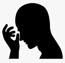 355 free person thinking negative clipart in ai, svg, eps or psd. And Silhouette Of Man Thinking Hd Png Download Transparent Png Image Pngitem