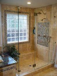 Glass Block Window Shower Design Pictures Remodel Decor And Ideas Window In Shower Bathroom Remodel Shower Small Bathroom Remodel