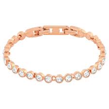 Also set sale alerts and shop exclusive offers only on shopstyle. Tennis Bracelet White Rose Gold Tone Plated Swarovski Com