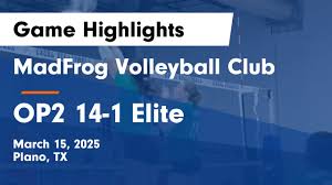 MadFrog Volleyball Club vs OP2 14-1 Elite Game Highlights