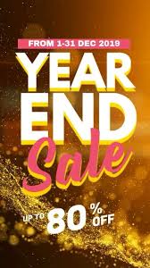 «end of year flyer sale: Year End Sale Digital Display Video Flyer Template Flyer Boxing Day