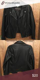 Old Navy Faux Leather Jacket Leather Jacket Faux Leather Jackets Jackets