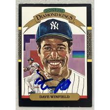 Autographed Dave Winfield Trading Cards, Autographed Trading Cards, Dave  Winfield Autographed Memorabilia