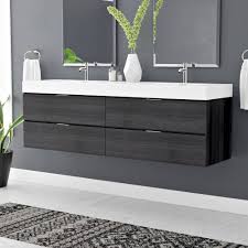 The bathroom is associated with the weekday morning rush, but it doesn't have to be. Wade Logan Tenafly 72 Wall Mounted Double Bathroom Vanity Set Reviews Wayfair