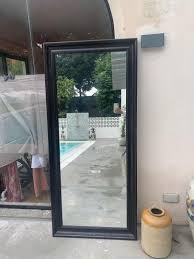 Then hang tomorrow's outfit behind the mirror and allow yourself a few more minutes under the covers. Ikea Hemnes Full Length Mirror Furniture Home Living Home Decor Mirrors On Carousell
