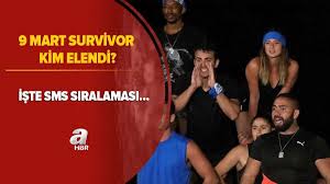 6 nisan 2021 survivor sms sıralaması. Survivor Kim Elendi 9 Mart Survivor Da Elenen Isim Kim Oldu Iste Sms Siralamasi