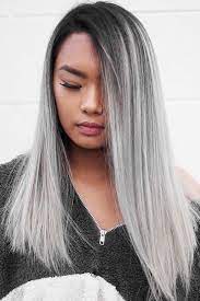 Lisa transitioned to salt & pepper this year, and she looks fantastic! Pin On Balayage Highlights