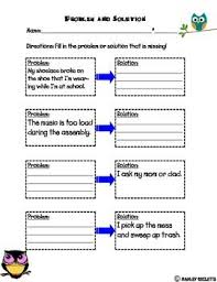 Problem And Solution Boxes Problem And Solution Teaching Lessons Teaching Elementary