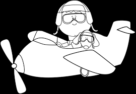 We offer you for free download top of clipart black and white airplane pictures. Download Black And White Boy And Dog Flying An Airplane Kid Airplane Clipart Black White Full Size Png Image Pngkit