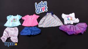 Baby Alive Mix N Match Outfits From Just Play Youtube