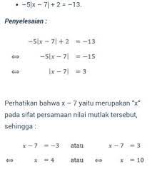 We did not find results for: Nilai Mutlak Pengertian Hingga Contoh Soal Berita Info Publik Pendidikan Pelayanan Publik