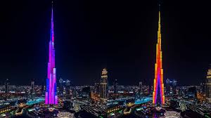 With a total height of 829.8 m (2,722 ft, just over half a mile) and a roof height. Burj Khalifa Images Of Dubai View Of Burj Khalifa From Bedroom Window Picture Of Address Downtown Dubai Tripadvisor Expedia S Collection Of Beautiful Photos And Images From Destinations All Around The World