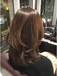 2021年冬 セミロングの髪型 ヘアアレンジ 人気順 15ページ目 ホットペッパービューティー ヘアスタイル ヘアカタログ レイヤーカットヘア ヘアスタイル ヘアスタイリング