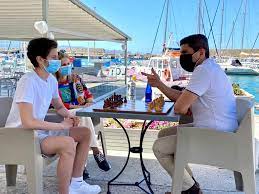 Ευχαριστήριο λευτέρη αυγενάκη για την αξιοποίηση των δυτικών νεωρίων. O Aygenakhs Skakisths Hmerodromos