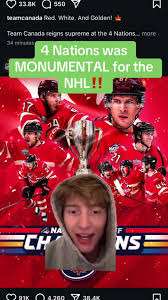 4 nations was by far one of the biggest sporting events in the entire year  so far. . . #fyp #collegebasketball #nhl #fournations #collegehockey #hockey