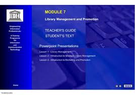 Pest and swot are closely related approaches to business analysis. Empowering Information Professionals A Training Programme On Information And Communication Technology Module 7 Library Management And Promotion Unesco Digital Library