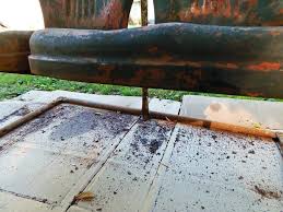 Learn how to strip rust off a piece of outdoor metal furniture and repaint it for a brand new look. How To Repaint Metal Outdoor Furniture