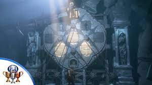 Drop onto it to find this in the small cave at the bottom. Uncharted 4 Trials And Tribulations Bucket And Cross Trial Puzzle Solve In 10 Moves Or Less Youtube