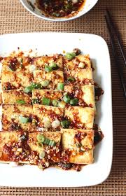 An Asian Spice Shop Pan Fried Tofu With Spicy Korean Sauce Pan Fried Tofu Fried Tofu Easy Asian Recipes