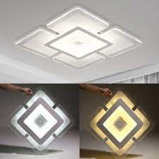 (12) — write a review. Square Led Ceiling Light Flush Mount Kitchen Bedroom Down Lighting Fixture Lamp Ebay