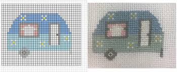 make your own cross stitch charts using excel cross stitch