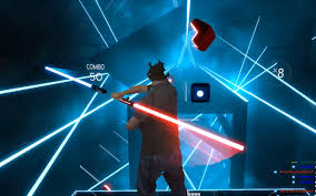 Want to discover art related to beat_saber? Free Download This Guy Modded Oculus Touch To Play Beat Saber Darth Maul Style 1920x1080 For Your Desktop Mobile Tablet Explore 28 Beat Saber Wallpapers Beat Saber Wallpapers Saber