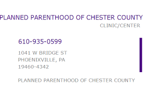 1891713343 Npi Number Planned Parenthood Of Chester County Phoenixville Pa Npi Registry Medical Coding Library Www Hipaaspace Com C 2021