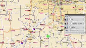 The state's name is derived from the choctaw words okla and humma, meaning red people, and it is known informally by its nickname, the sooner state. Oklahoma Zip Code Map 2015 Youtube