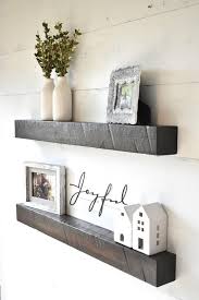 Floating Shelf Wall Shelf Shelves Wood Floating Shelves Etsy Wall Shelf Decor Shelf Decor Living Room Floating Shelves Living Room