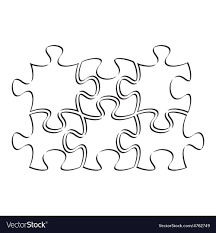 We are dedicated to providing the highest quality autism resources at an affordable price. Outline Of Puzzle Pieces Bitem