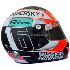 Become the owner of this 1:2 scale race f1 helmet of ferrari driver charles leclerc, seen worn in the 2019 fia formula one world championship™. Charles Leclerc 2019 F1 Replica Helmet Full Size Cm Helmets
