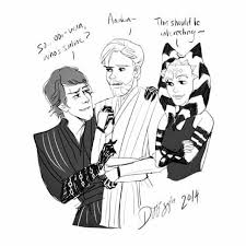 Obi Wan Kenobi And Satine Kryze Meme Otp Clone Wars Meme Obitine Funny Star Wars Memes Star Wars Memes Star Wars Humor