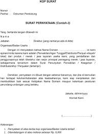 Formulir surat pernyataan kebenaran data dan keabsahan dokumen. Contoh Surat Pernyataan Kebenaran Data Dan Keabsahan Dokumen Contoh Surat