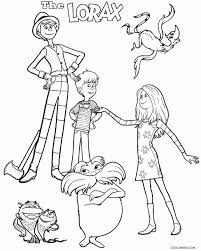 Printable lorax coloring pages the lorax is one of our families' favorite dr. Printable Lorax Coloring Pages For Kids