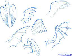 Image of drawing a fallen angel step by step. How To Draw Anime Wings Draw An Anime Angel Step By Step Anime Males Anime Draw Japanese Anime Draw Manga Free Wings Drawing Anime Wings Anime Drawings