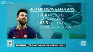 Lionel messi est en délicatesse avec son club depuis plusieurs mois. Lionel Messi Salaire 2018