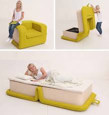 Twin over twin over twin. Designer Elena Sidorova S Flop Armchair Opens Like A Book Into A Twin Bed 6sqft