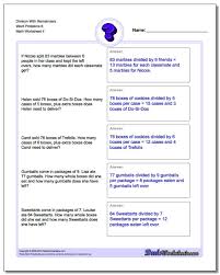 Division Worksheet With Remainders Word Problems Worksheet 6 Word Problems Worksh Multiplication Word Problems Division Word Problems Addition Word Problems