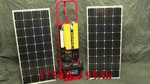 Diy solar generators are also useful for camping or for running a single appliance that burns a lot of energy, like a cpap or electric grill. Diy Off Grid Solar Generator Rev 1 Low Cost Portable Power Youtube