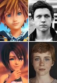 KINGDOM HEARTS 3 REAL ACTION CAST: 1) Sora