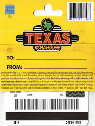 This card is issued by and represents an obligation of. Amazon Com Texas Roadhouse Gift Card 25 Gift Cards