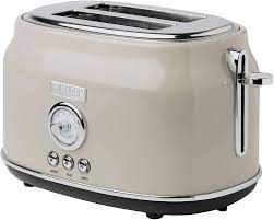 Inspired by british homes, haden products are for everyone who enjoy beauty, quality & functionality in their kitchen. Amazon Com Haden Dorset 2 Slice Wide Slot Stainless Steel Retro Toaster With Adjustable Browning Control And Cancel Defrost And Reheat Settings In Putty Beige Kitchen Dining