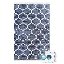 Große auswahl & schneller versan paco home outdoor teppich blau weiß balkon terrasse rauten muster skandinavisches design, grösse:120x170. Waschbarer Teppich Im Blau Weiss Edel Design 2730 160x230