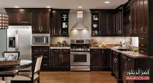 مطابخ خشب حديثة الوان مطابخ خشب مودرن 2018 قصر الديكور